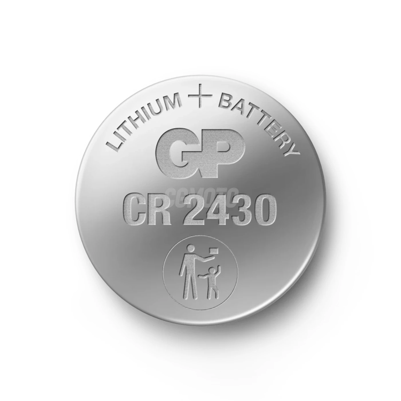 5 lithium knapcelle batterier CR2430 3 V 
