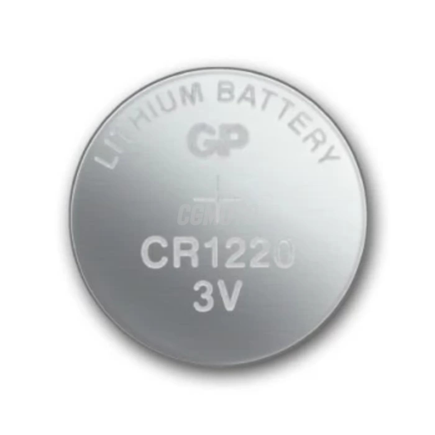 5 piles bouton  lithium CR1220 3 V 