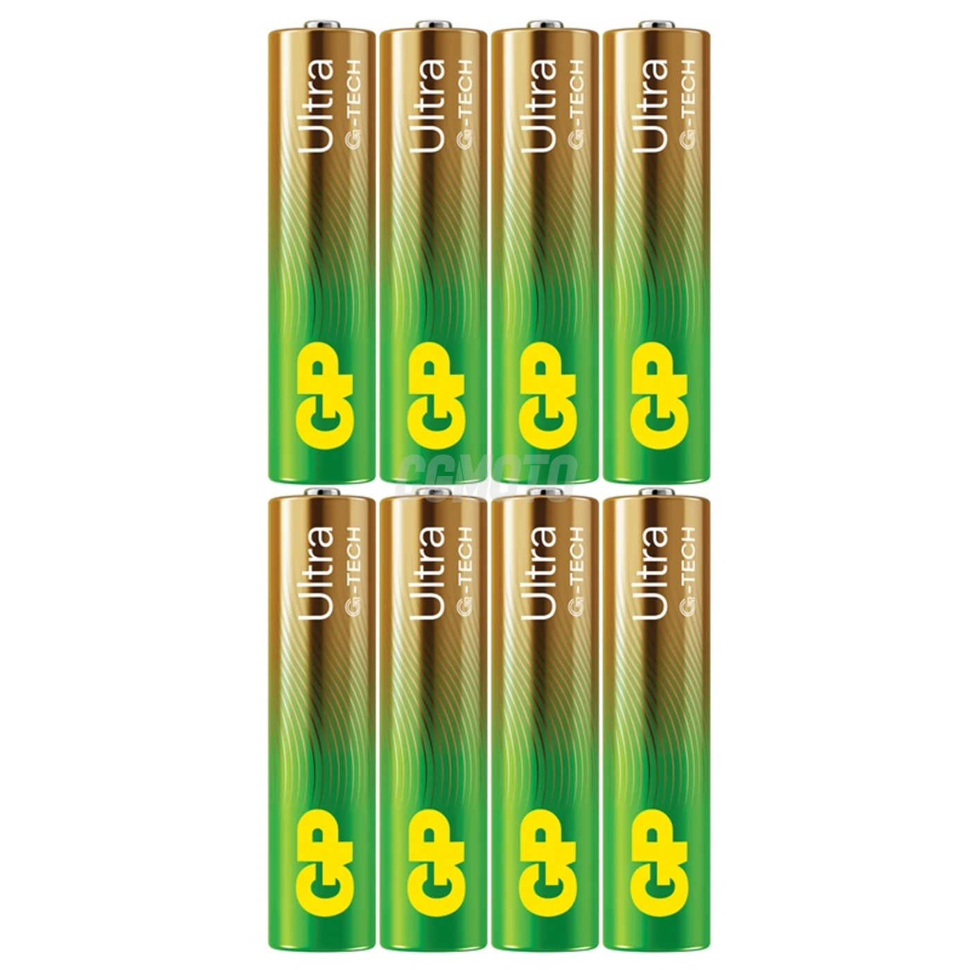 8 alkaline batterier AAA 1,5 V Ultra 