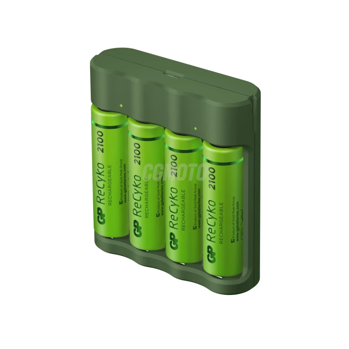 Chargeur 6 heures GP B421 (USB) + 4 accus AA 2000 mAh
