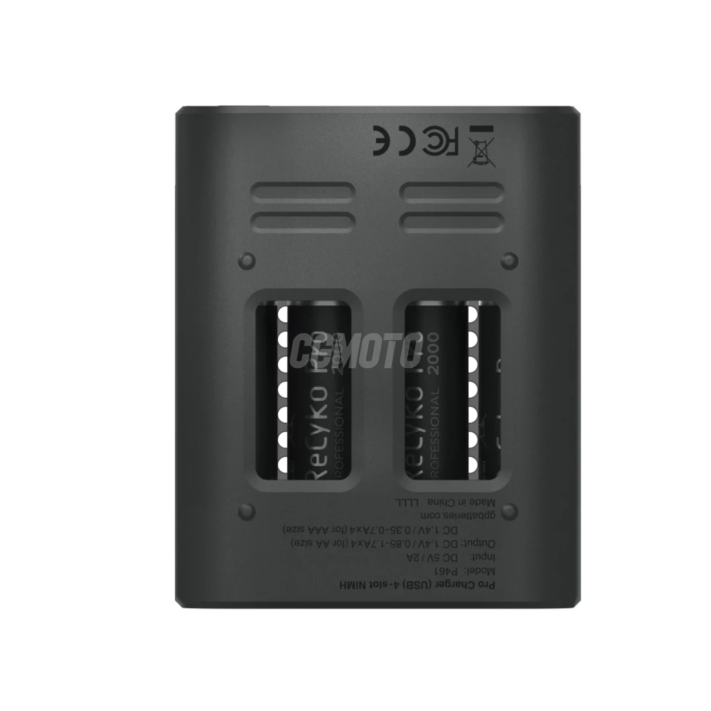 Chargeur rapide USB GP P461  + 4 accus AA 2000 mAh Pro