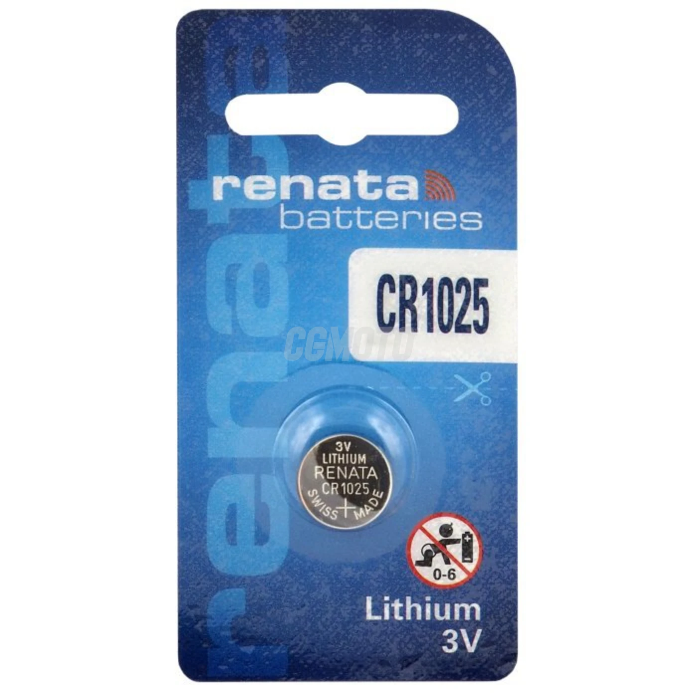 Renata CR1025 lithium x 1 batteri