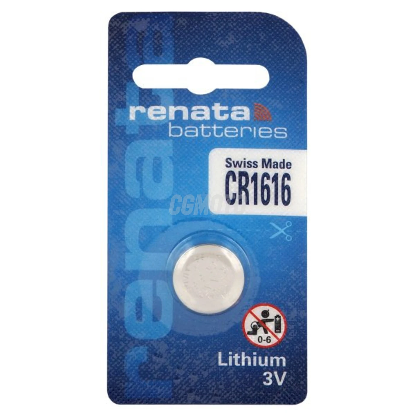 Renata CR1616 lithium x 1 batteri Renata CR1616 lithium x 1 batteri