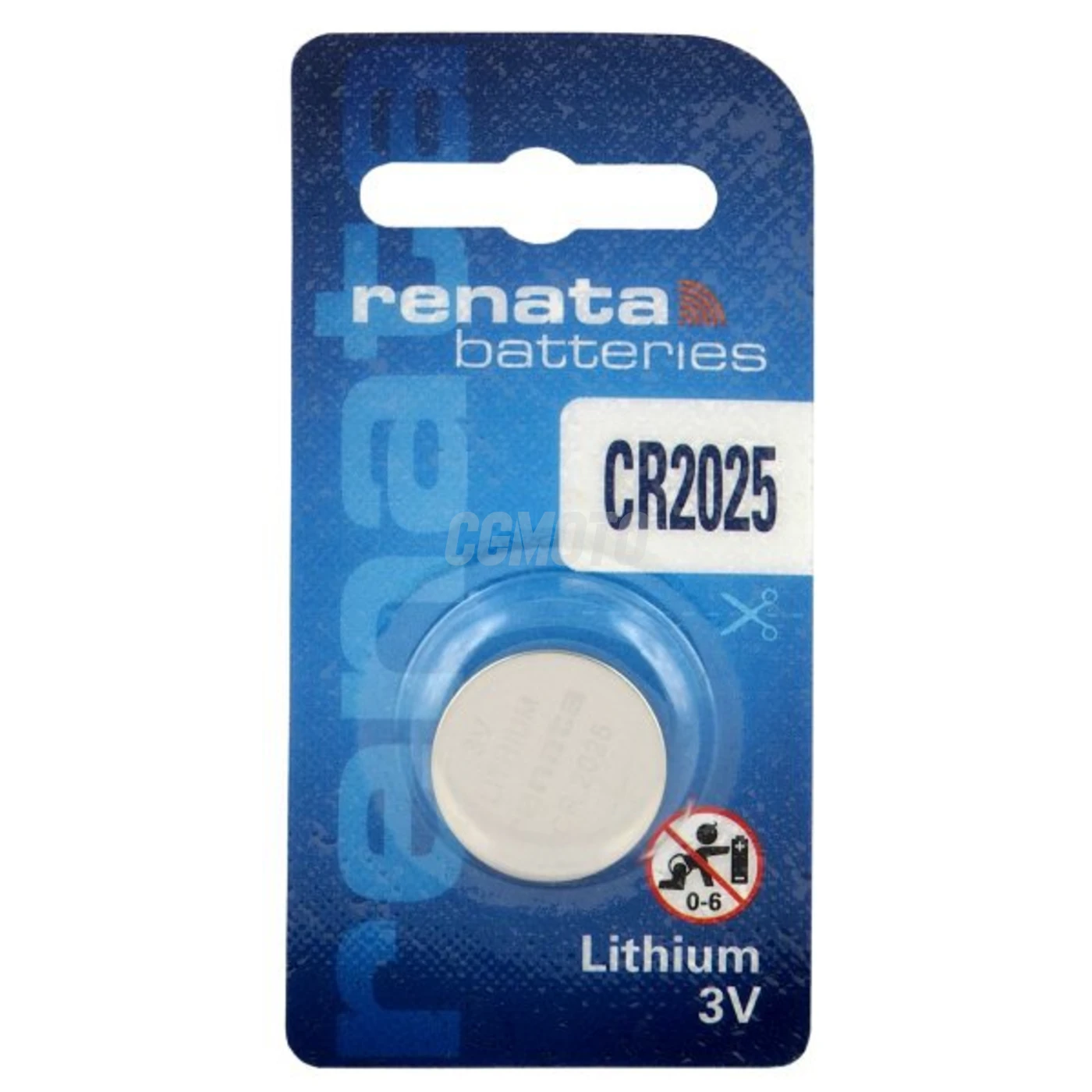 Renata CR2025 lithium x 1 batteri Renata CR2025 lithium x 1 batteri