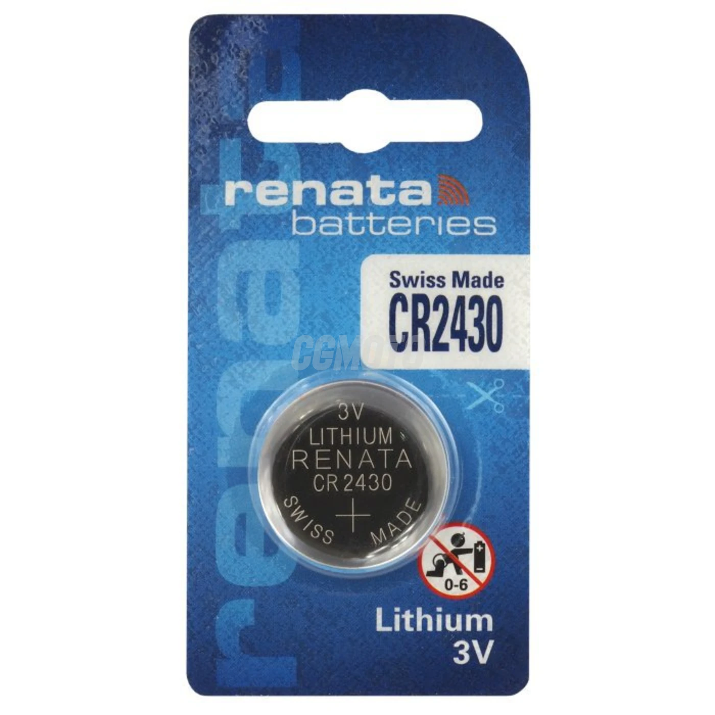 Renata CR2430 lithium x 1 batteri Renata CR2430 lithium x 1 batteri