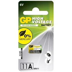 1 alkalisk batteri 11 A 6 V Super 1 alkalisk batteri 11 A 6 V Super