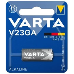 Varta 23A alkalisk til bilfjernbetjening x 1 batteri (blister) Varta 23A alkalisk til bilfjernbetjening x 1 batteri (blister)