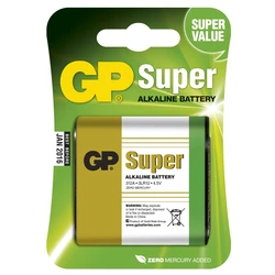 1 x 3LR12 SUPER Alkaline batteri - 4,5V - GP Battery 1 x 3LR12 SUPER Alkaline batteri - 4,5V - GP Battery