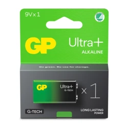 1 alkalisk batteri 6LF22 9 V Ultra Plus 