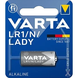 1 alkalisk batteri LR1 1,5 V 1 alkalisk batteri LR1 1,5 V