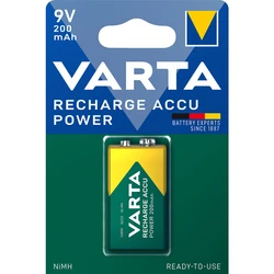 Varta Ready2Use 9V Ni-MH x 1 batteri genopladelig Varta Ready2Use 9V Ni-MH x 1 batteri genopladelig