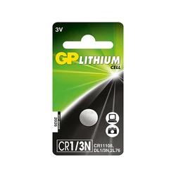 1 lithium knapcelle batterie CR1/3N 3 V 