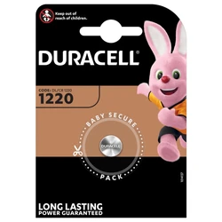 Duracell CR1220 lithium x 1 batteri Duracell CR1220 lithium x 1 batteri