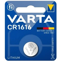 Varta CR1616 lithium x 1 batteri (blister) Varta CR1616 lithium x 1 batteri (blister)