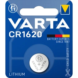 Varta CR1620 lithium x 1 batteri (blister) Varta CR1620 lithium x 1 batteri (blister)