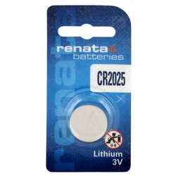 Renata CR2025 lithium x 1 batteri Renata CR2025 lithium x 1 batteri