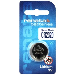 Renata CR2320 lithium x 1 batteri Renata CR2320 lithium x 1 batteri