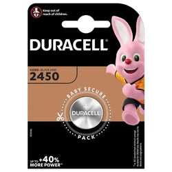 Duracell CR2450 lithium x 1 batteri Duracell CR2450 lithium x 1 batteri
