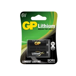 1 lithiumbatterie 2CR5 6 V 1 lithiumbatterie 2CR5 6 V