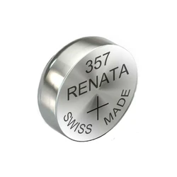 Renata 357 / SR44W / SR44 sølvoxid x 1 batteri