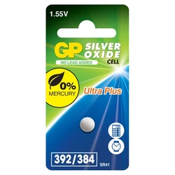 1 sÃ¸lvoxid knapcelle SR41 1,55 V Ultra Plus 
