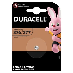 Duracell sølvoxidbatteri 377-376/G4/SR626SW Duracell sølvoxidbatteri 377-376/G4/SR626SW