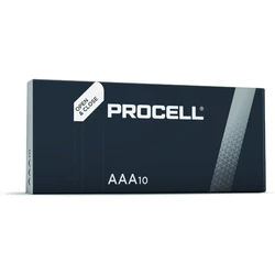 Duracell Procell LR03/AAA x 10 alkaliske batterier Duracell Procell LR03/AAA x 10 alkaliske batterier