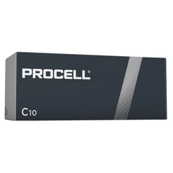 Duracell Procell LR14/C x 10 alkaliske batterier Duracell Procell LR14/C x 10 alkaliske batterier