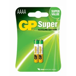 2 x AAAA / LR61 SUPER Alkaline batteri - 1,5V - GP Battery 2 x AAAA / LR61 SUPER Alkaline batteri - 1,5V - GP Battery