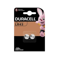 Duracell G12/LR43/186/V12GA/L1142 x 2 batterier Duracell G12/LR43/186/V12GA/L1142 x 2 batterier