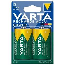 Varta Ready2Use LR20/D Ni-MH 3000 mAh x 2 genopladelige batterier Varta Ready2Use LR20/D Ni-MH 3000 mAh x 2 genopladelige batterier