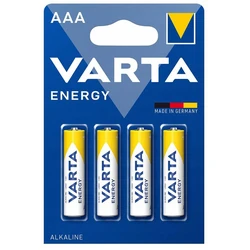 Varta ENERGY LR03/AAA x 4 batterier (blister) Varta ENERGY LR03/AAA x 4 batterier (blister)
