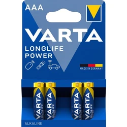 Varta LONGLIFE Power LR03/AAA x 4 batterier