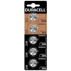 Duracell CR2016 lithium x 5 batterier