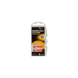 Duracell ActivAir 13 MF til høreapparater x 6 batterier