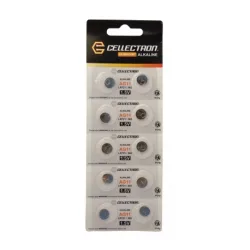 AG11 10 alkaline knapcelle batteri AG11 / LR721 / 362 1,5V Cellectron AG11 10 alkaline knapcelle batteri AG11 / LR721 / 362 1,5V Cellectron
