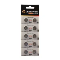 AG13 10 alkaline knapcelle batteri AG13 / LR44 / 357 1,5V Cellectron AG13 10 alkaline knapcelle batteri AG13 / LR44 / 357 1,5V Cellectron