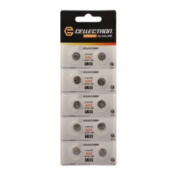 AG2 10 alkaline knapcelle batteri AG2 / LR726 / 396 1,5V Cellectron AG2 10 alkaline knapcelle batteri AG2 / LR726 / 396 1,5V Cellectron
