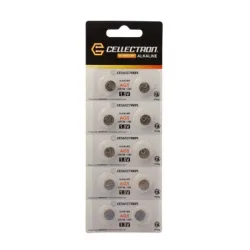 AG5 10 alkaline knapcelle batteri AG5 / LR754 / 393 1,5V Cellectron AG5 10 alkaline knapcelle batteri AG5 / LR754 / 393 1,5V Cellectron