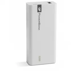 Bærbart batteri Yolo 5200 mAh, 1C05A, hvid Bærbart batteri Yolo 5200 mAh, 1C05A, hvid