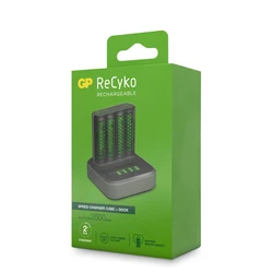 Chargeur rapide 2-4 heures M451 USB + 4 accus AA 2600 mAh + station D451 Chargeur rapide 2-4 heures M451 USB + 4 accus AA 2600 mAh + station D451