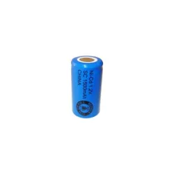 NiCD Sub C 1500 mAh batteri uden knup - 1,2V - Evergreen