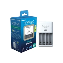 Panasonic Eneloop Genopladelig batterioplader BQ-CC51 NI-MH Panasonic Eneloop Genopladelig batterioplader BQ-CC51 NI-MH