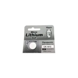Pile bouton lithium CR1612 - 3V - Panasonic