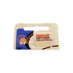 Pile bouton SR712 / 346 - 1,55V - oxyde d'argent - Maxell
