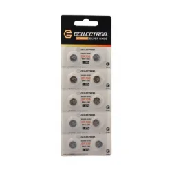 SR736 10 knapcelle batteri sølv oxide SR736 / SR41 / 392 / 1,55V Cellectron SR736 10 knapcelle batteri sølv oxide SR736 / SR41 / 392 / 1,55V Cellectron