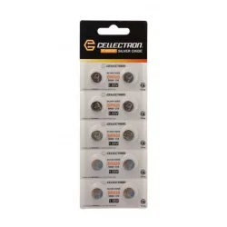 SR920 10 knapcelle batteri sølv oxide SR920 / SR69 / 370 1,55V Cellectron